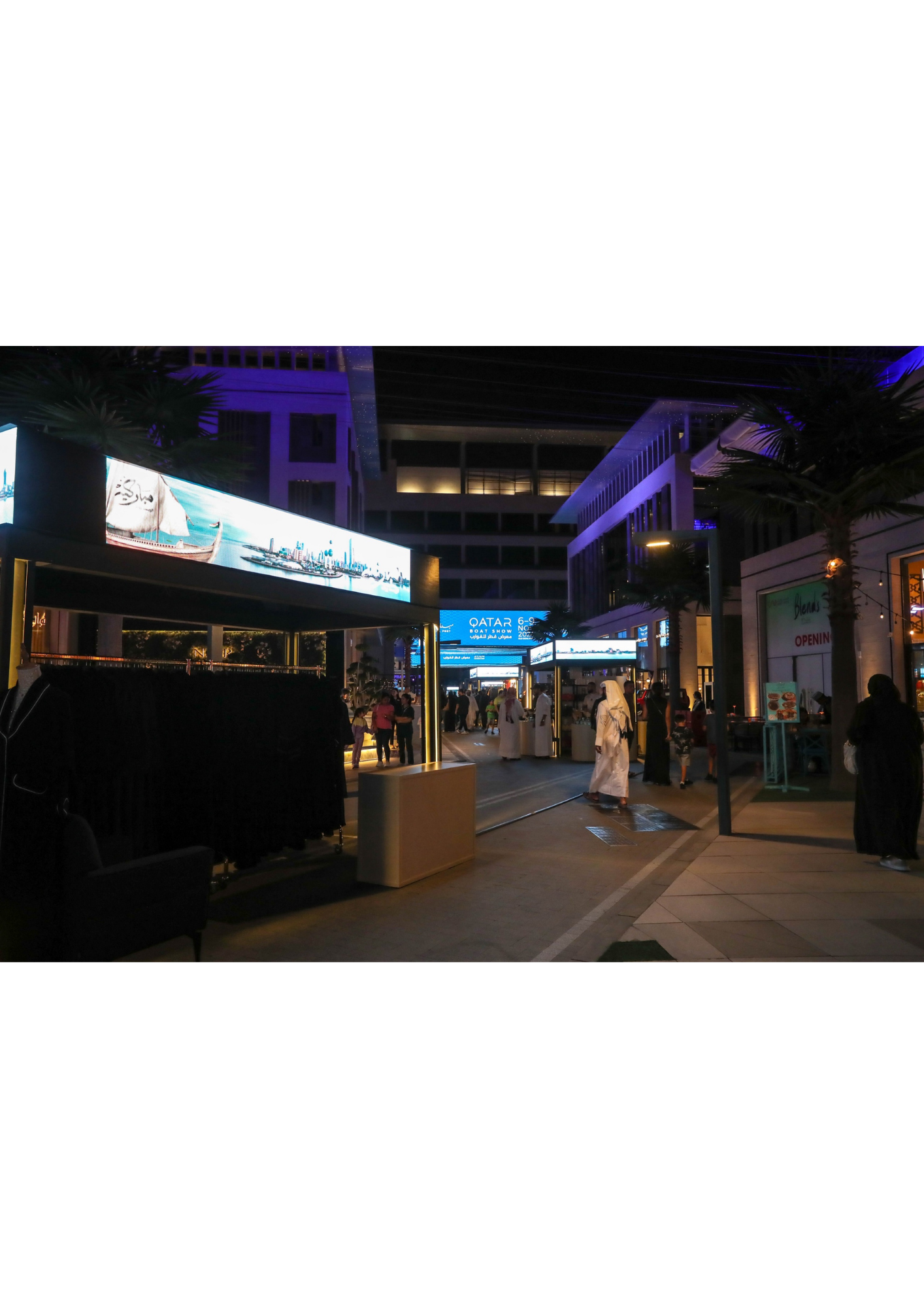 LED Street Exhibition Doha