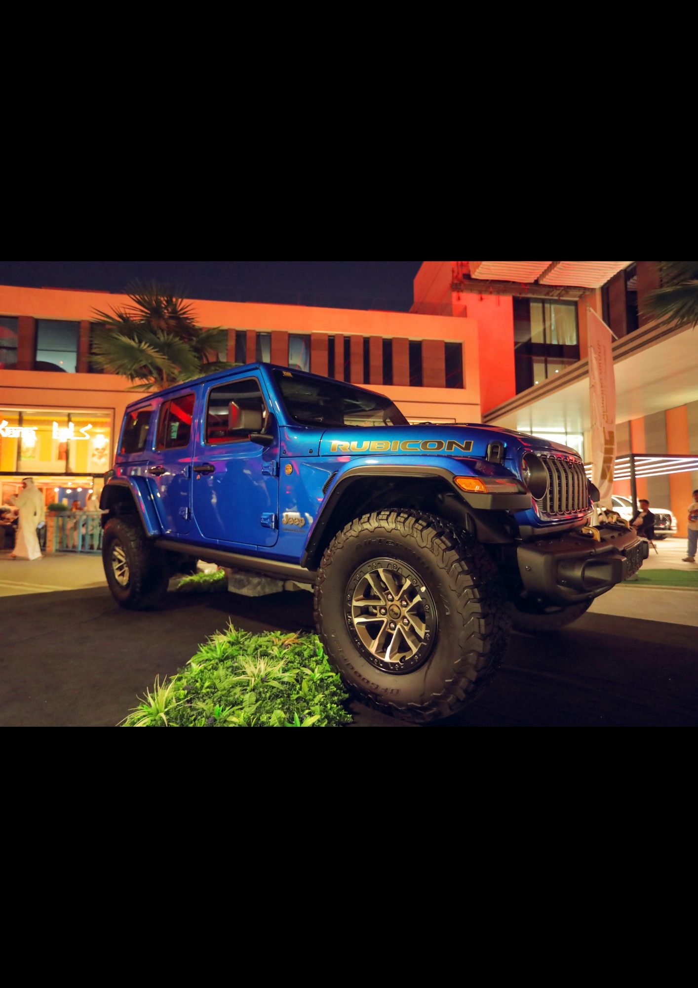 Automotive launch event vehicle reveal